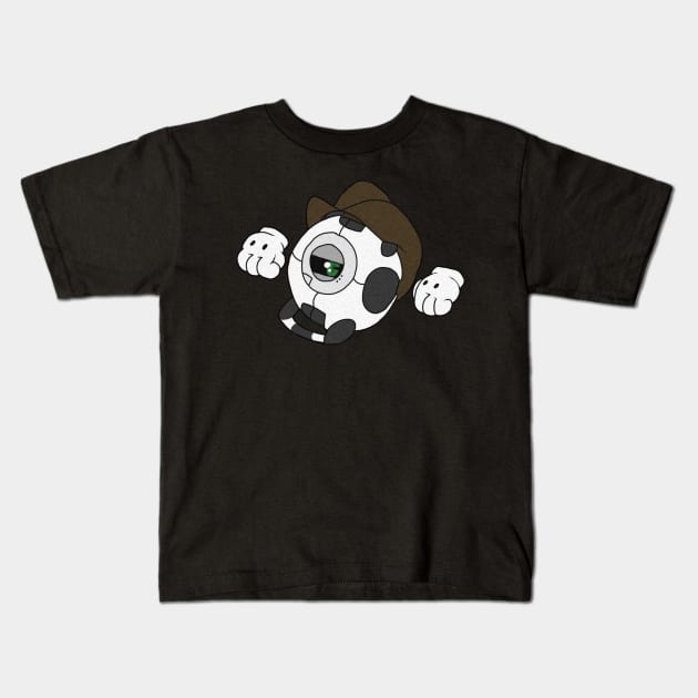 30s Aesthetic Rick The Adventure Core Kids T-Shirt by Bluejayluvsall